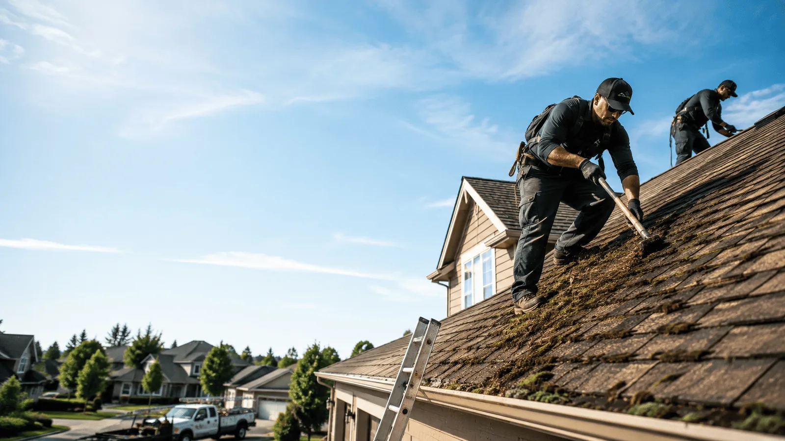 Roof Moss Removal in Brewster, MN near me